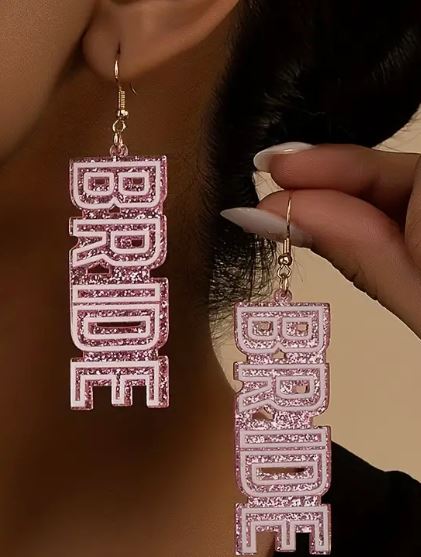 Glitter Bide Earrings