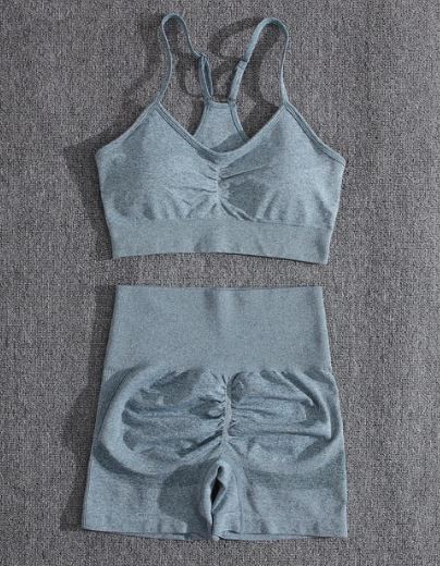 2 Piece Set - Push Up Bra