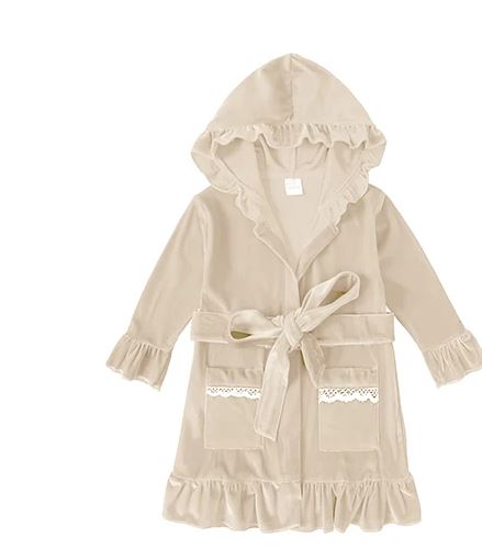 Velvet Girls Robe