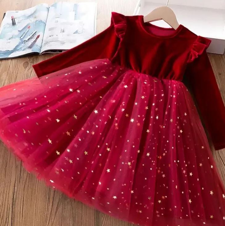 Velvet Glitter Dress