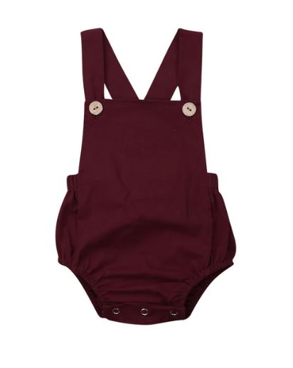 Plain Baby Romper