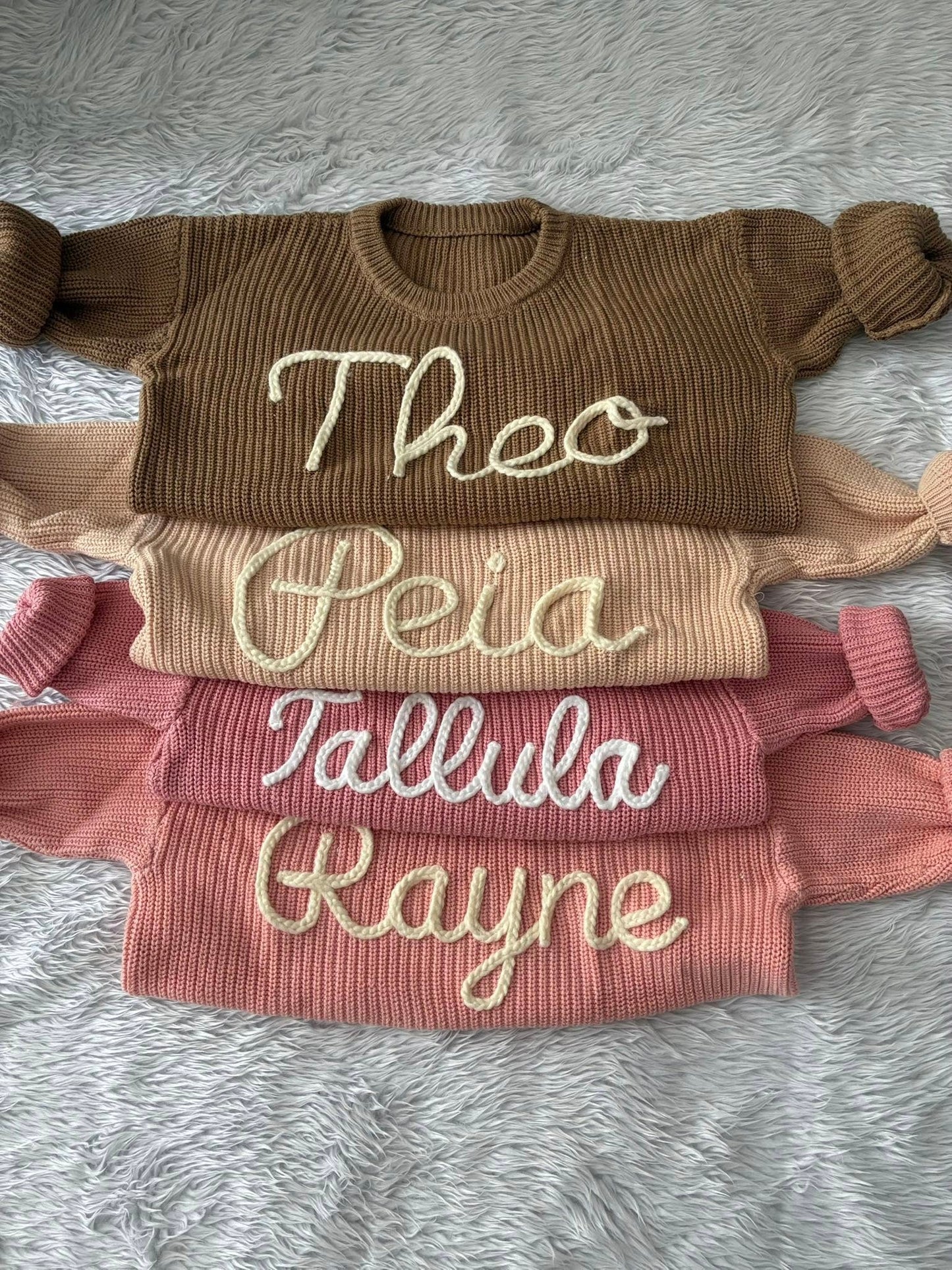 Personalised Knitted Jumper