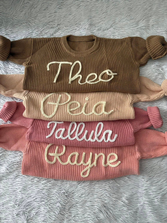 Personalised Knitted Jumper