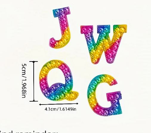 Rainbow Pearl Alphabet