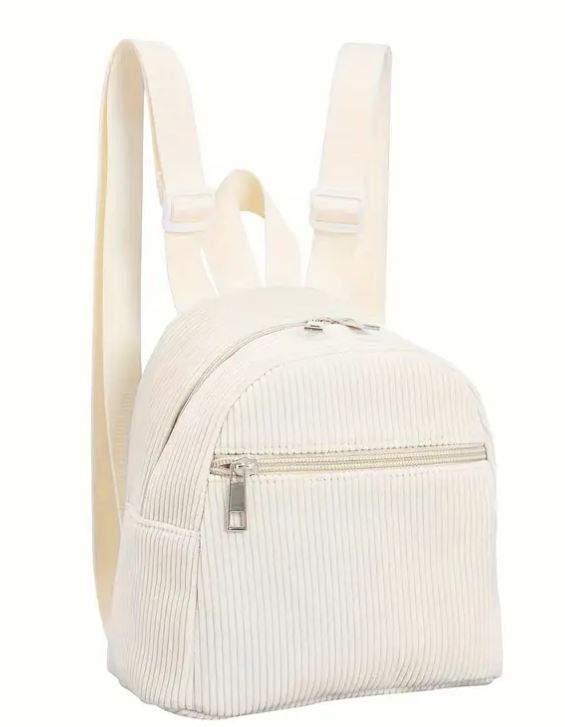 Small Corduroy Backpack