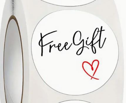 Free Gift Stickers