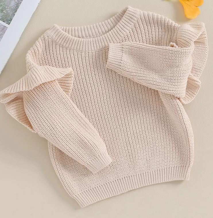 Frill Knitted Jumper