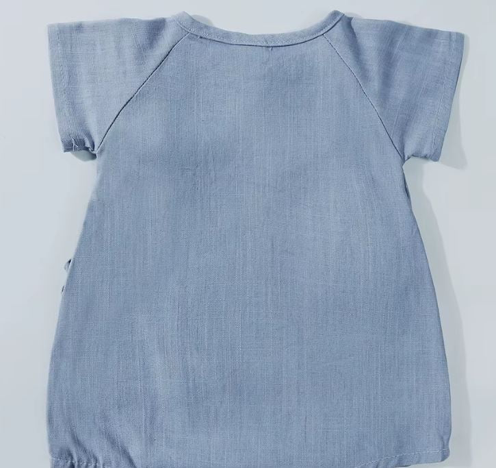 Kids Tales Linen Romper
