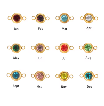 Personalised Birth Stone Necklace