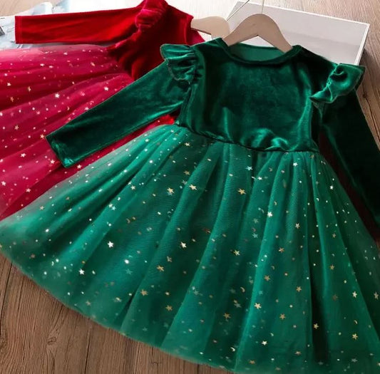 Velvet Glitter Dress