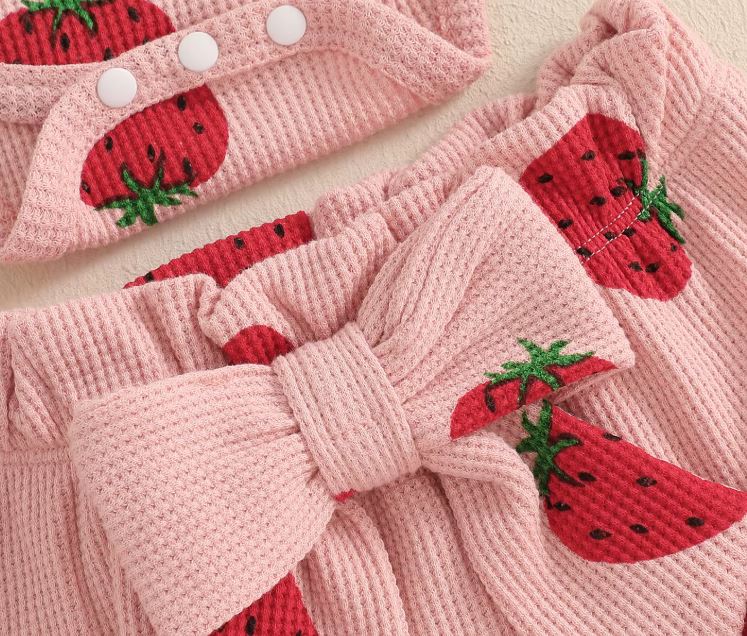 Strawberry 3 piece Set