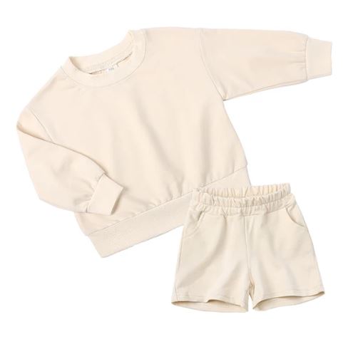 Jumper & Shorts with Pockets