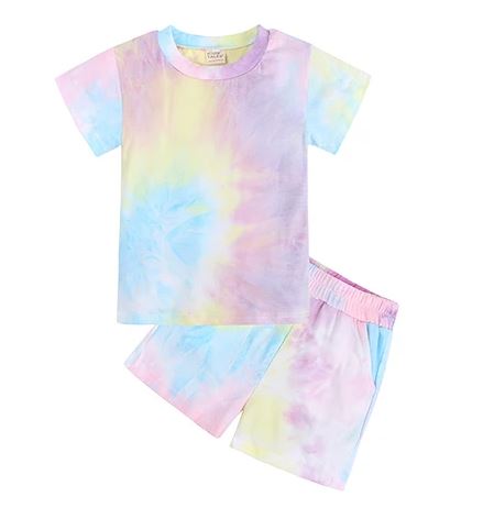 Kids Tales Tie-Dye Short Set