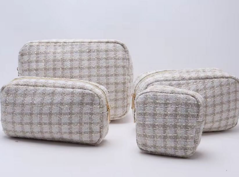 Plaid Cosmetic Bags