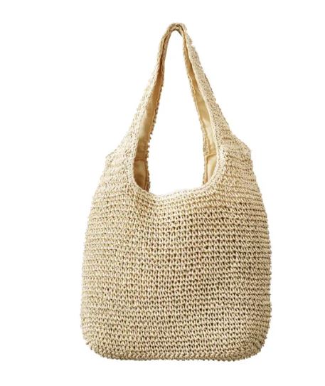 Large Straw Bag