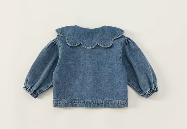 Collar Denim Jacket