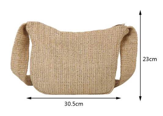 Straw Shoulder Bag