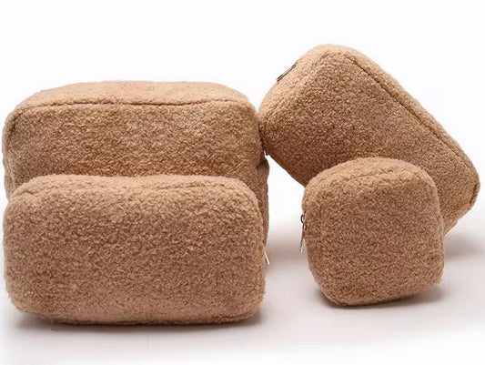Teddy Cosmetic Bags