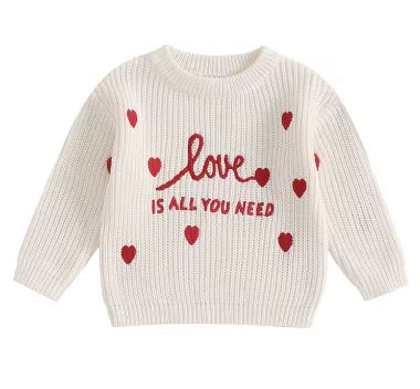 Love is all you need Knitted Jumper