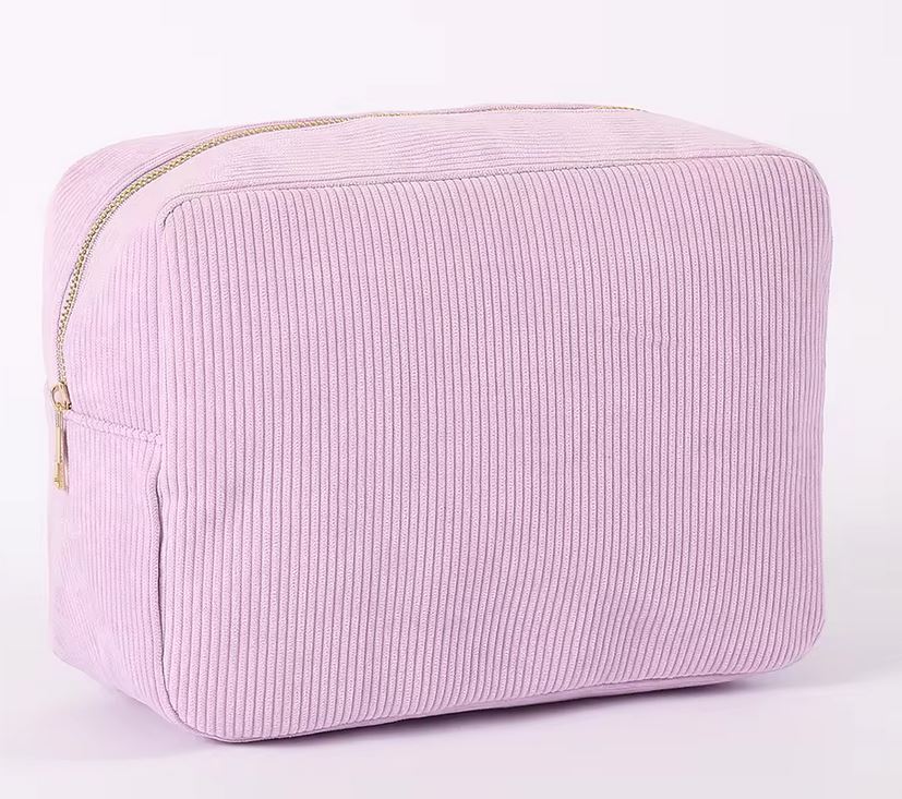 Corduroy Cosmetic Bags