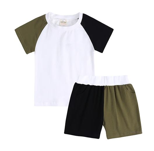 Adults Kids Tales Contrast Short Set