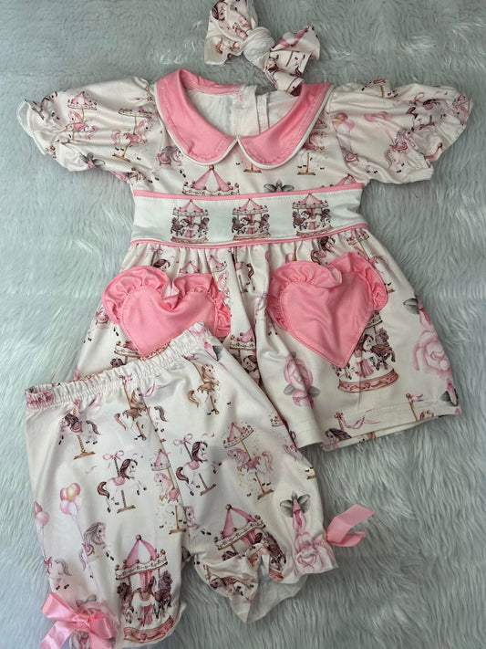 Carousel Nightwear - Pink