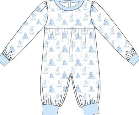 Snowman & Christmas Tree Design