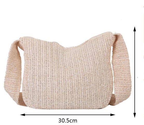 Straw Shoulder Bag