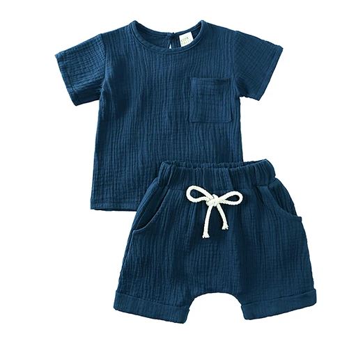 Kids Tales Linen Cotton Short