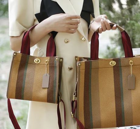 Strip Canvas Bag