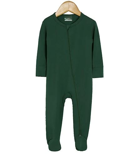 Bamboo Babygrow with feet