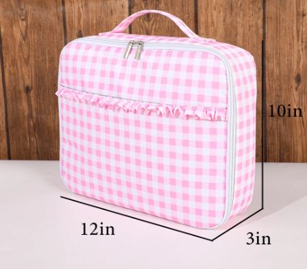 Plaid Lunch Bag