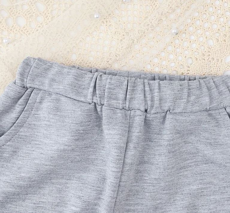 Lace Collar Lounge Set