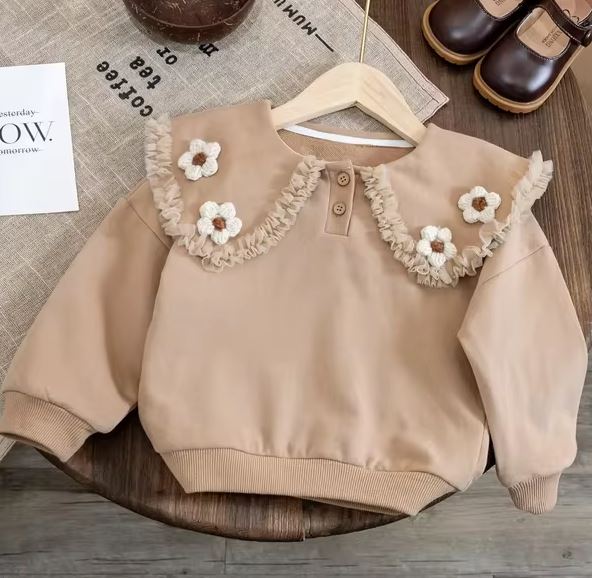 Flower Collar Jumper