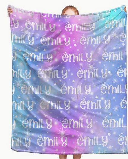 Style 5 Name Blanket