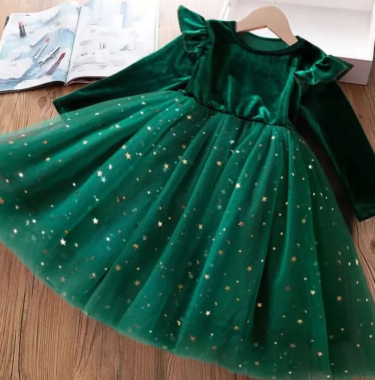 Velvet Glitter Dress