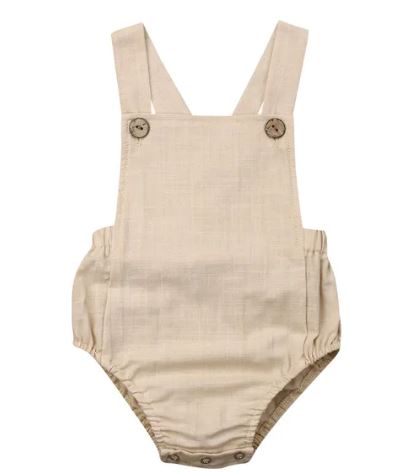 Plain Baby Romper