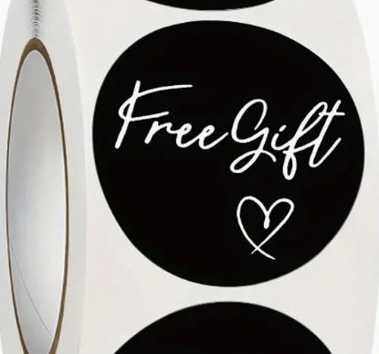 Free Gift Stickers