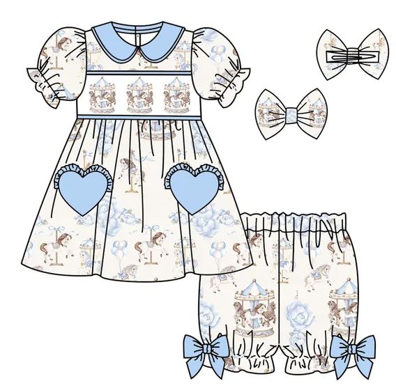 Carousel Nightwear - Blue