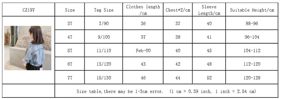 Children's Detailed Denim Jacket