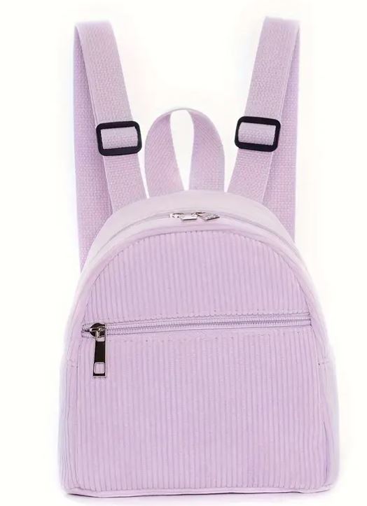 Small Corduroy Backpack