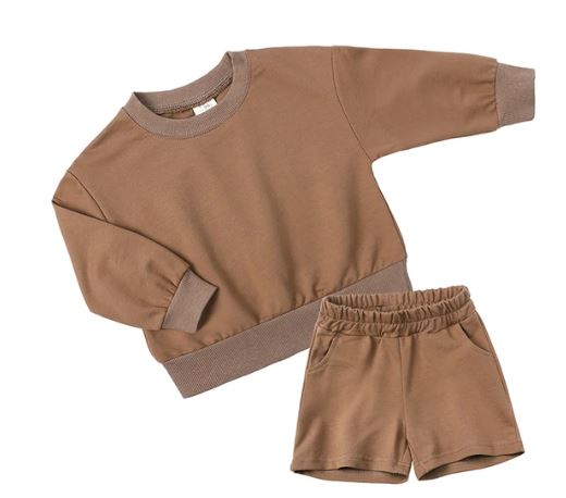 Jumper & Shorts with Pockets