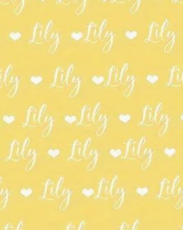 Style 3 Name Blanket