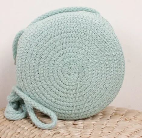 Straw Circle Bag