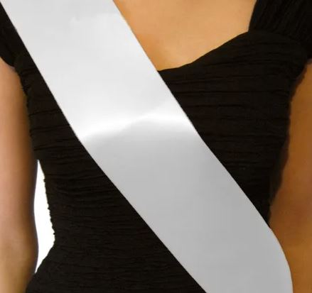 Blank Sash - Pack of 10