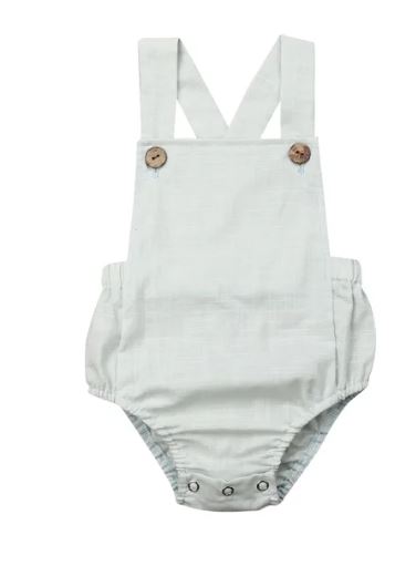 Plain Baby Romper