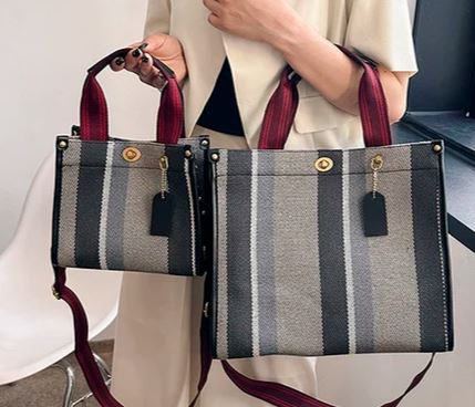 Strip Canvas Bag