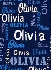 Style 4 Name Blanket