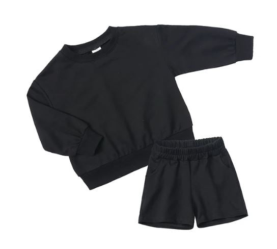 Jumper & Shorts with Pockets