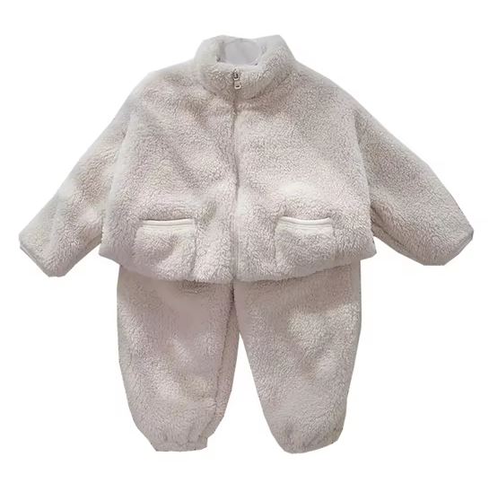 Zip Up Fluffy Set